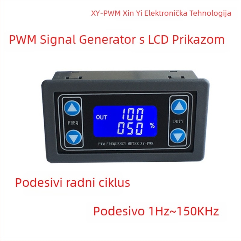 WPWM PWM modul s reguliranom frekvencijom impulsa — reguliran radni ciklus — generator signala kvadratne/pravougaone valne forme — model Xy-wpwm