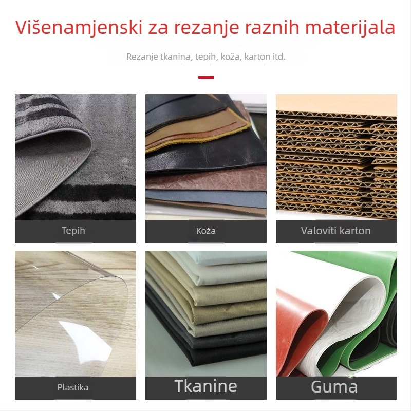 HB-ES-C1 Ručne električne škare za rezanje tkanine, DC napajanje, maksimalan rez 5