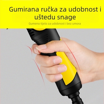 Vrtni vodeni pištolj set s 10 načina tuš glave, teleskopska vodena cijev, visoki tlak za pranje automobila; Značka: Tiger Knight; Materijal vrha pištolja: Inženjerske plastike; Tlak vode: Voda s slavine; Težina: 1