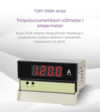 DK8A-DV20 digitalni voltmetar s tahometrom i frekvencimetrom TOKY