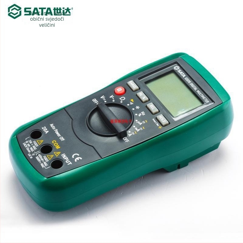Digitalni multimetar Sata/Shida s mjerenjem frekvencije, model 03005-07