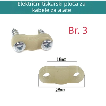 Pribor za Crimping Plate za električne alate, 36V, za nehrđajući čelik