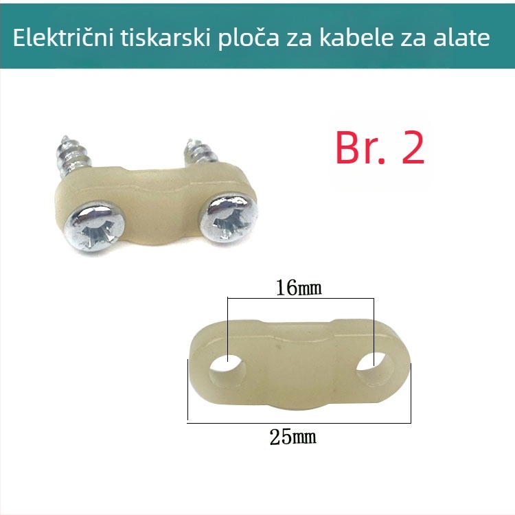 Pribor za Crimping Plate za električne alate, 36V, za nehrđajući čelik