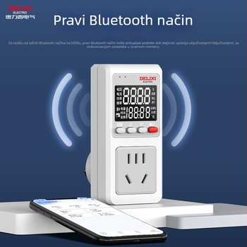 Delixi utičnica za mjerenje energije za klima uređaj — praćenje potrošnje energije i tester potrošnje energije