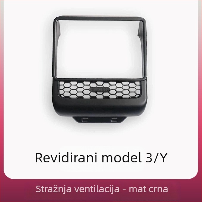 Unutarnji dijelovi za Model 3 Refresh 3 — plastični dijelovi s ljepilom, zaštitni pokrov središnje konzole