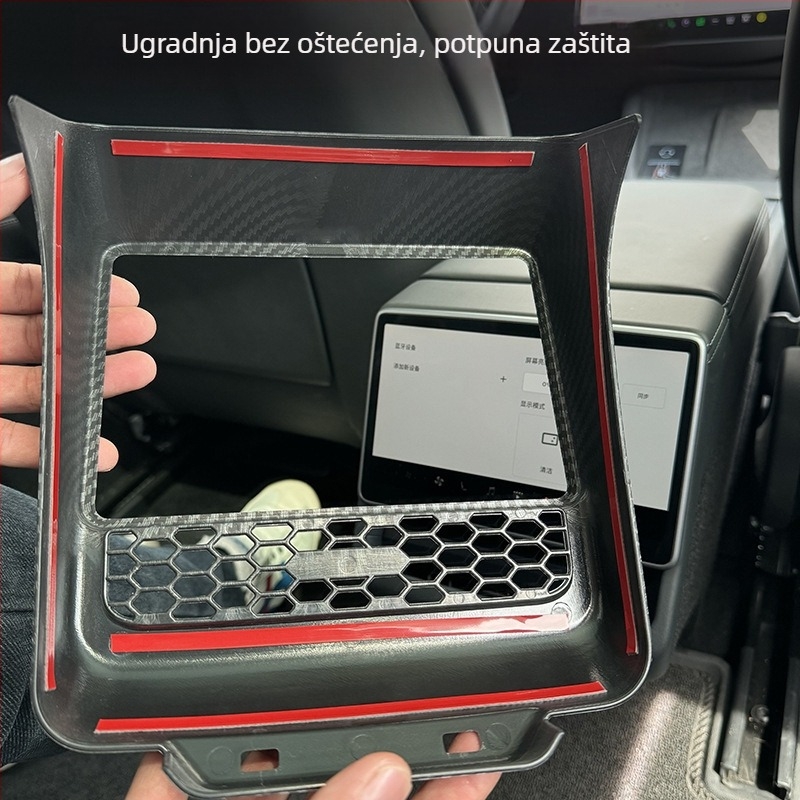 Unutarnji dijelovi za Model 3 Refresh 3 — plastični dijelovi s ljepilom, zaštitni pokrov središnje konzole