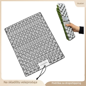 Sklopiva kamperska podloga s flanelom, za jednu osobu, s pjenom zatvorenih ćelija, težina 1,0 kg