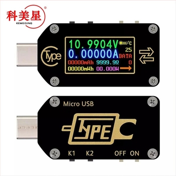 Visoko precizan TC66 PD protokol detektor za brzo punjenje s mjerenjem napona i struje Type-C USB multimetar