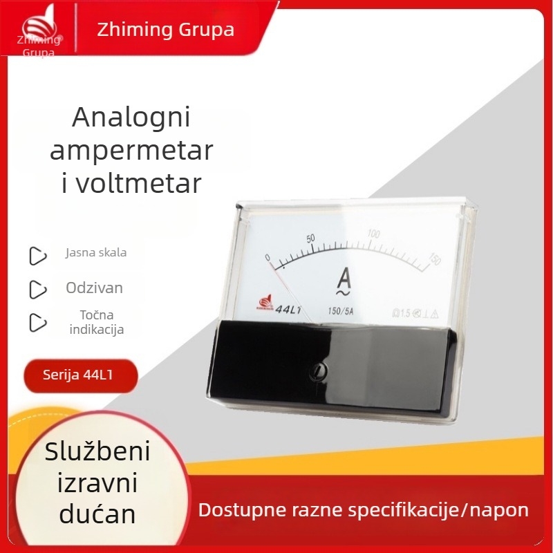 Indicate 44L1 serija mjernih instrumenata s pokazivačem: ampermetar, voltmetar, frekvencimetar, mjerač snage s digitalnim zaslonom