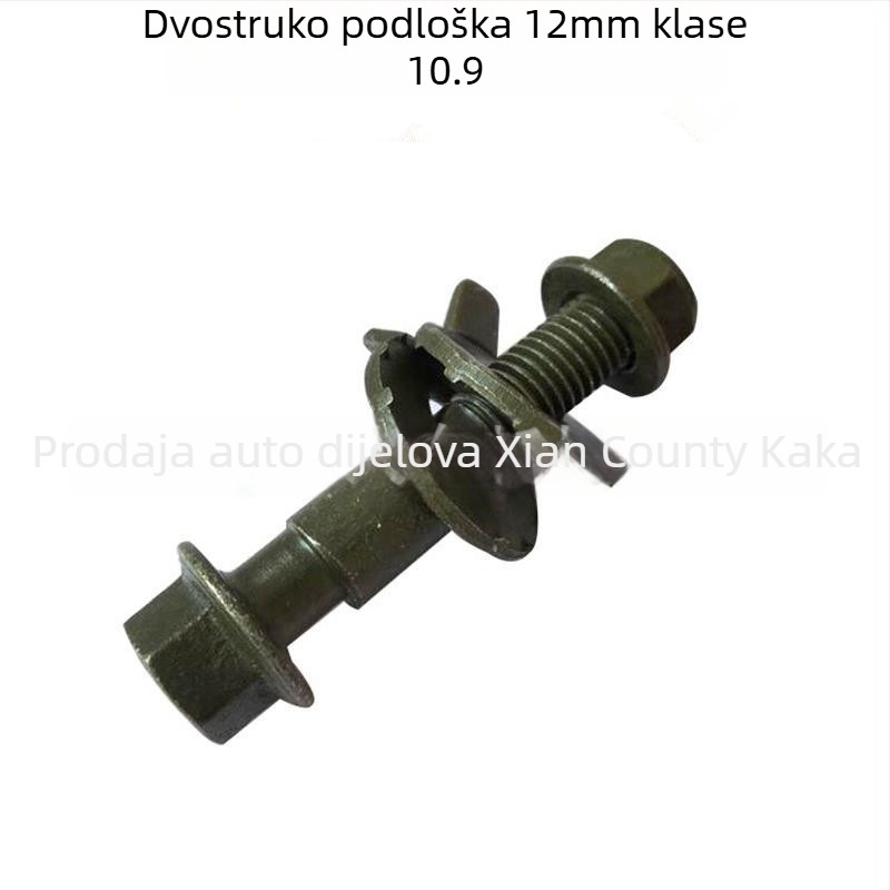Green ekscentrični vijak camber za poravnavu četiri kotača, razred 10.9, za automobile