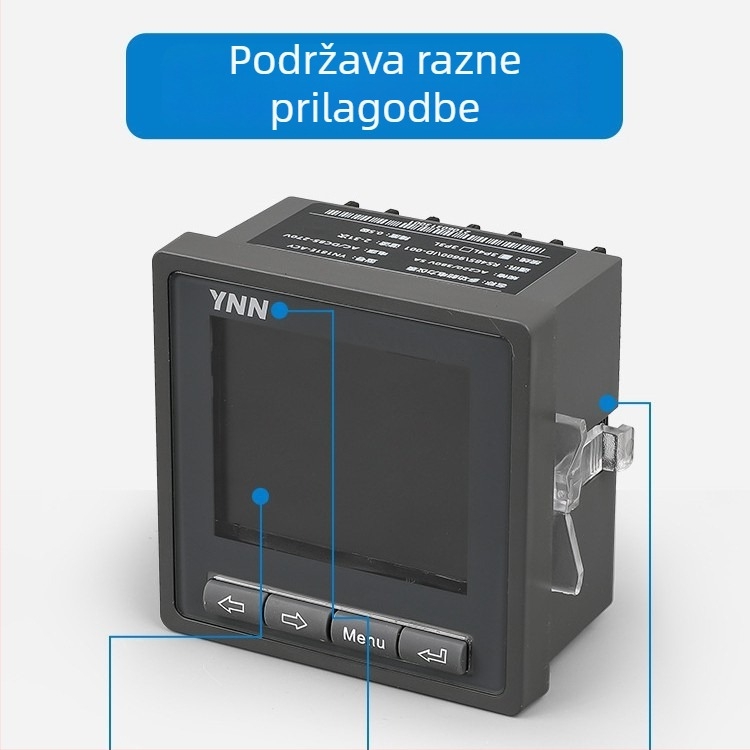 CAKJ-42Y22 mjerač snage s LCD zaslonom, 50 Hz, 220/380 V