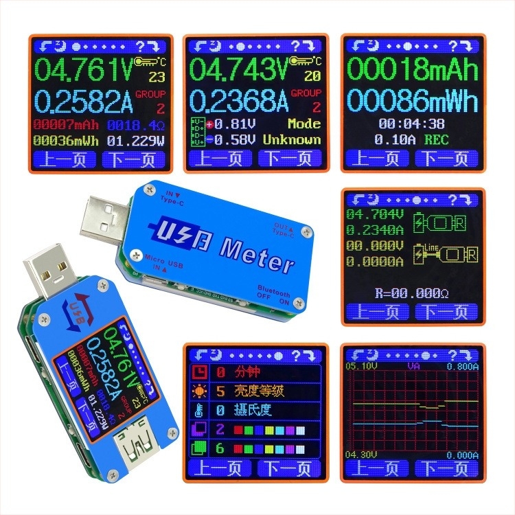 USB tester UM25C – mjerenje napona, struje, kapaciteta i snage, Bluetooth aplikacija