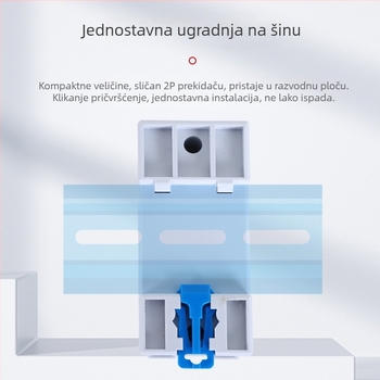Jednofazni pametni elektromjer na DIN tračnicu za najam stanova (220V)
