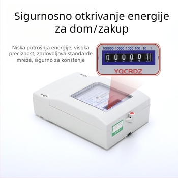 Chaorong digitalni trofazni četverovodi mjerač električne energije s prikazom snage transformatora, 3x220V/380V