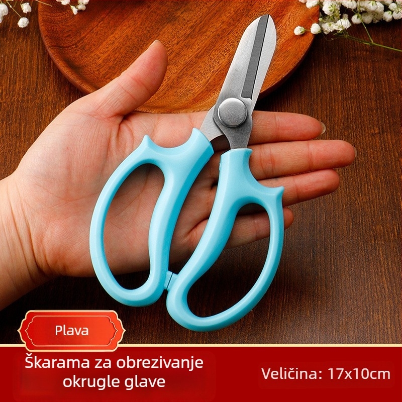 Škare za cvijeće za floriste — višenamjerne za podrezivanje, uklanjanje trnja i oblikovanje buketa