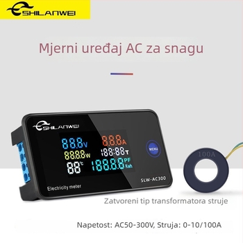 Digitalni AC voltmetar za kućnu upotrebu, model Digital AC Voltmeter, neimportiran.