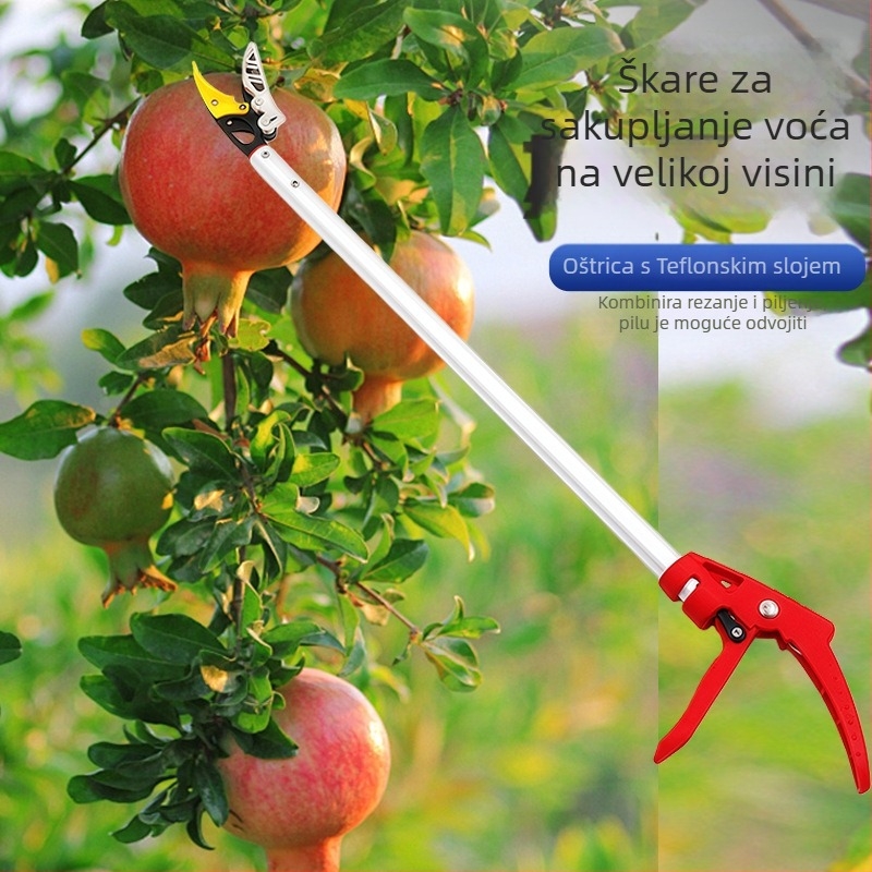 Sco Sakupljač voća s teleskopskom drškom i rezačem visokih grana