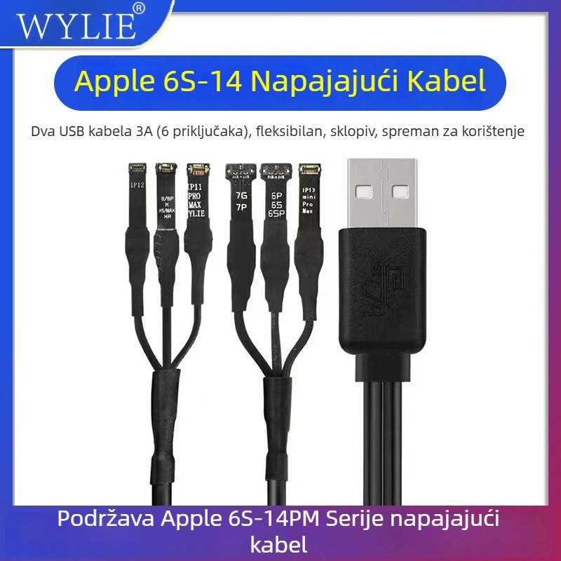 Kabel za uključivanje napajanja Willy A3 – Podrijetlo: Guangdong; Uvoz: Ne