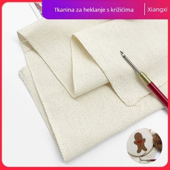 100% pamučna tkanina za punch needle izradu, ručno izrađeni DIY komplet, tkanina u ruskom stilu za bodovanje niti