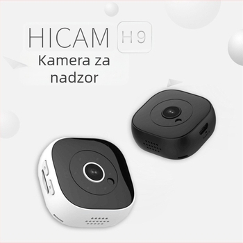 H9 bežična Wi‑Fi kamera s infracrvenim noćnim vidom, 1080P, daljinsko praćenje putem mobitela