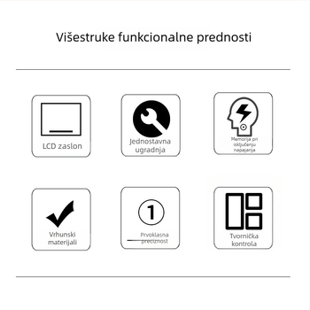 Trofazni četiri-vodični DIN-rail mjerač energije, višenamjenski, 380V visokog napajanja