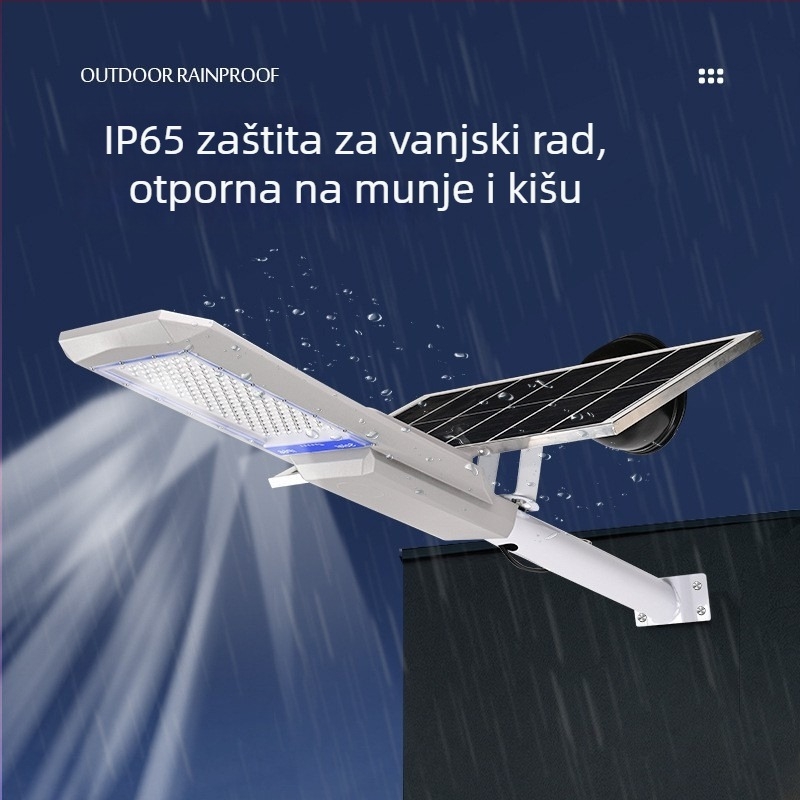 Ocean solarna ulična svjetiljka IP65 vodootporna, 100W, 6V, 12–16 sati osvjetljenja