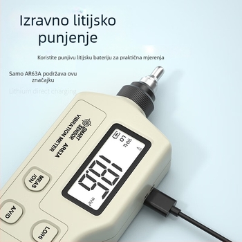 Xima Prijenosni visoko precizan mjerač vibracija AS63A za dijagnostiku motornih i mehaničkih kvarova