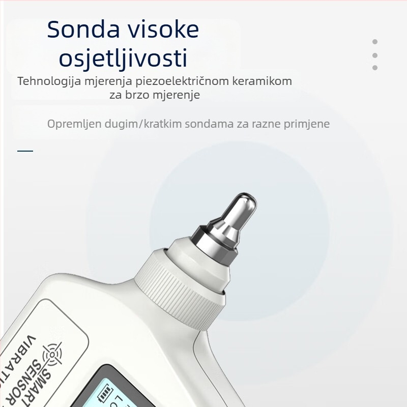 Xima Prijenosni visoko precizan mjerač vibracija AS63A za dijagnostiku motornih i mehaničkih kvarova