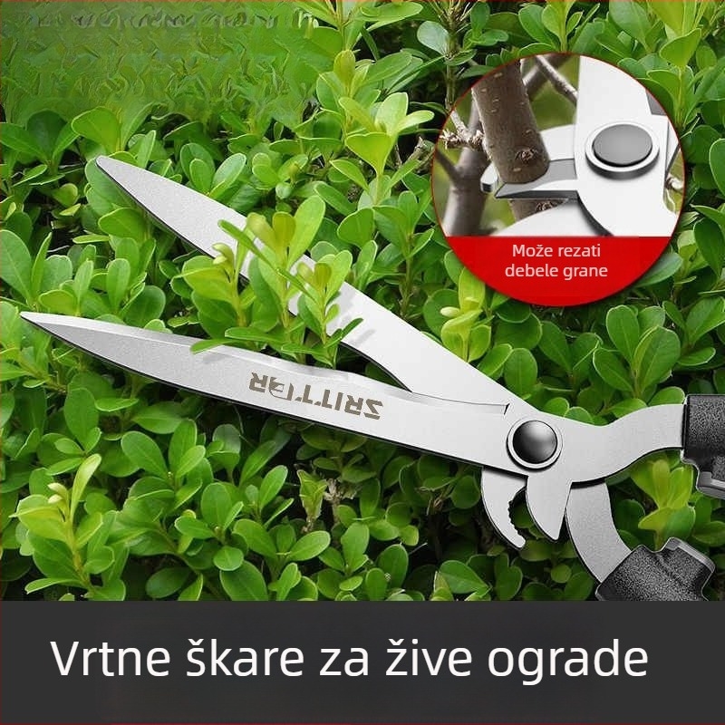 Weiliang vrtne škarice za rezanje cvijeća, trave, živice i grana