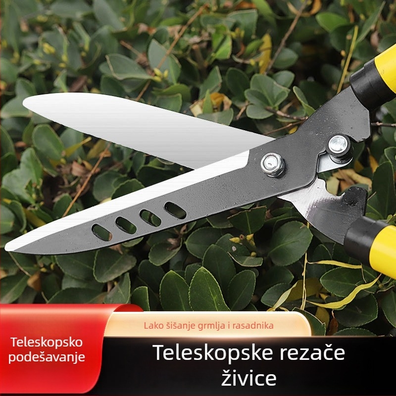 Vrtne škare za rezanje s teleskopskim dizajnom – za rezanje grančica i živica – Respecting