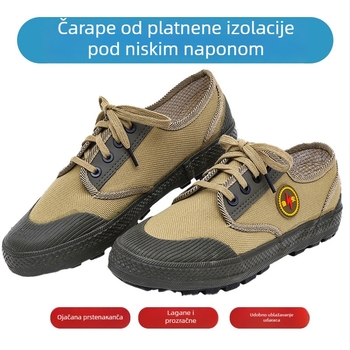 Izolirane tenisice od platna, niskog gležnja, električna zaštita