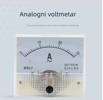AC ampermetar glava s pokazivačem tipa 85L1, raspon 0-100 A