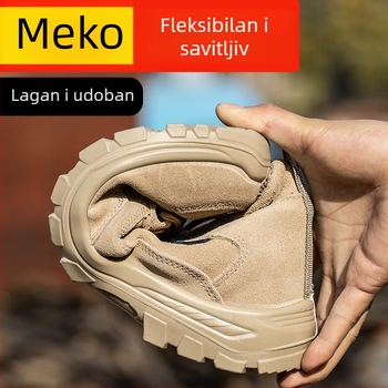 Sigurne radne cipele od nubuk kože, protiv probijanja, protiv udara, izolirane, otporne na habanje, niski gornji dio, kod A27