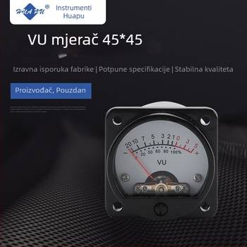 VU45 Pokazivački ampermetar, raspon 0-100 A, točnost 2,5%, snaga 2 W, napajanje 220 V