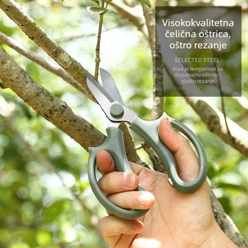 Škarice za podrezivanje cvijeća za cvjećaru — ručno izrađene, višenamjenske, štede napor, s širokim oštricama