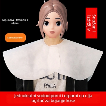 Jednokratni netkani šal za bojanje kose, za frizerske salone