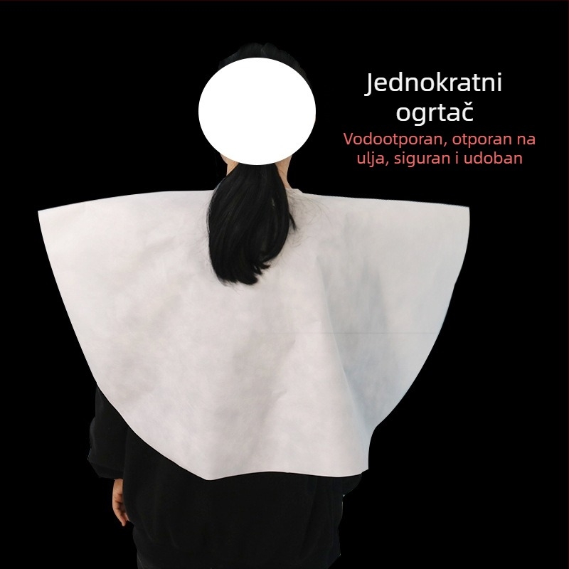 Jednokratni netkani šal za bojanje kose, za frizerske salone