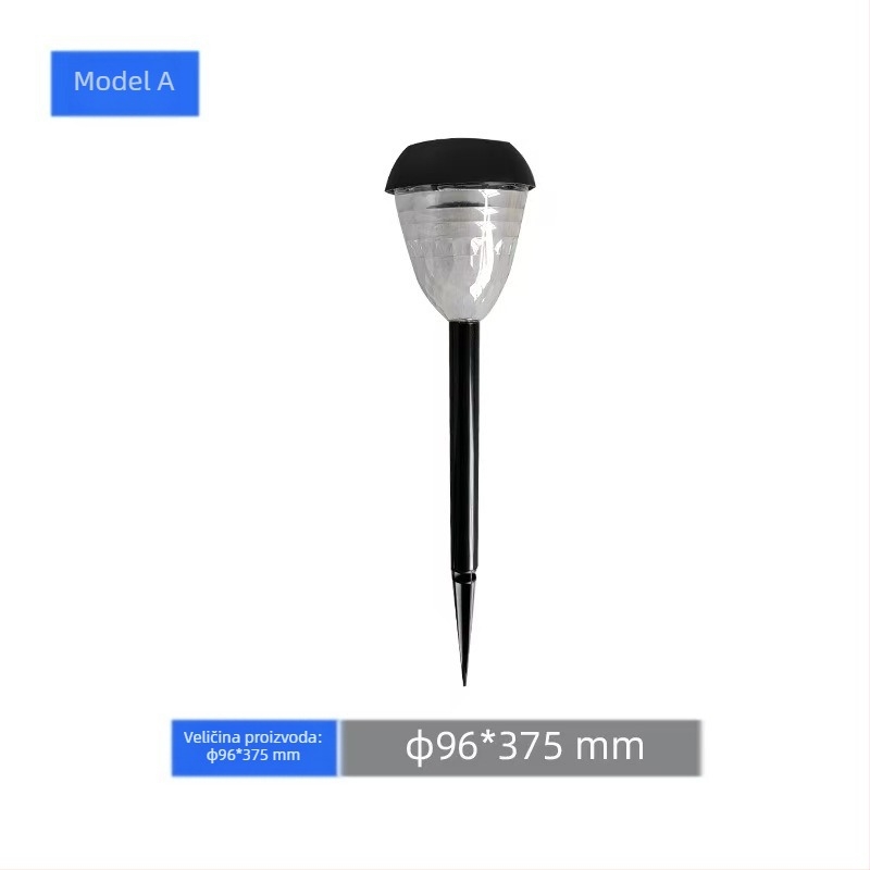 Solarna zemlja lampa za travnjak – IP65 vodootporan LED, 2W, trajanje 6–12 sati, vijek trajanja 50.000 sati