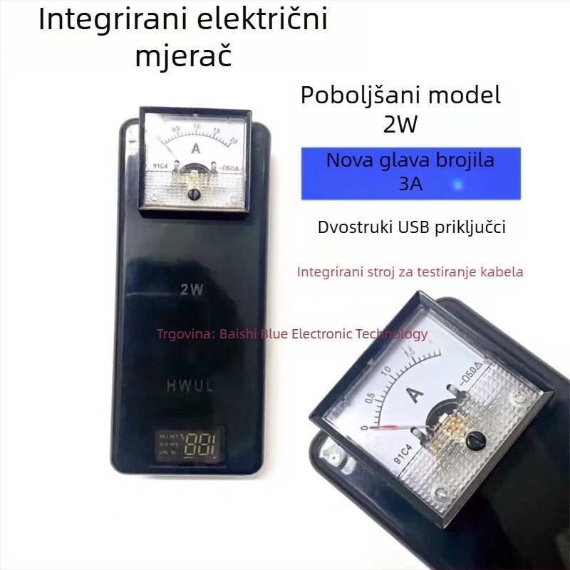 Sve-u-jednom ispitni uređaj s prilagođenim napojnim klipom za glavu mjernog uređaja za testiranje korištenih mobitela — glava mjernog uređaja tipa pokazivač