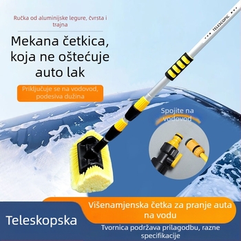 Willida Četka za Pranje Automobila – Prijenosna, Odvojiva, Aluminijska Legura