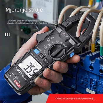 MESTEK 83C digitalni kliještni ampermetar i multimetar – visoka preciznost, višenamjenski električni mjerni instrument