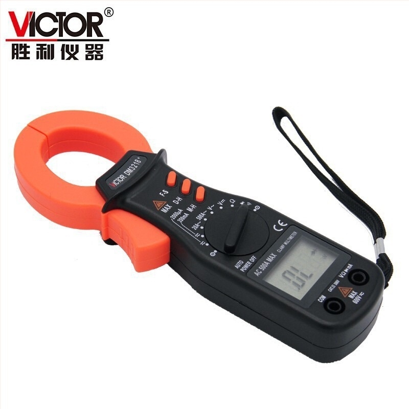 Victor DM3218 klempni multimetar, AC struja do 500 A, napon do 600 V, otpor do 20 mΩ
