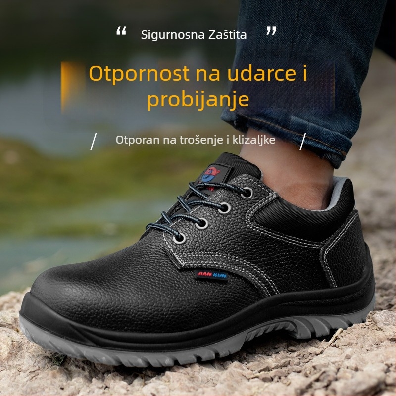Radna zaštitna obuća S3 – lagana, otporna na udarce i probijanje, čelični prst, koža s PU đonom