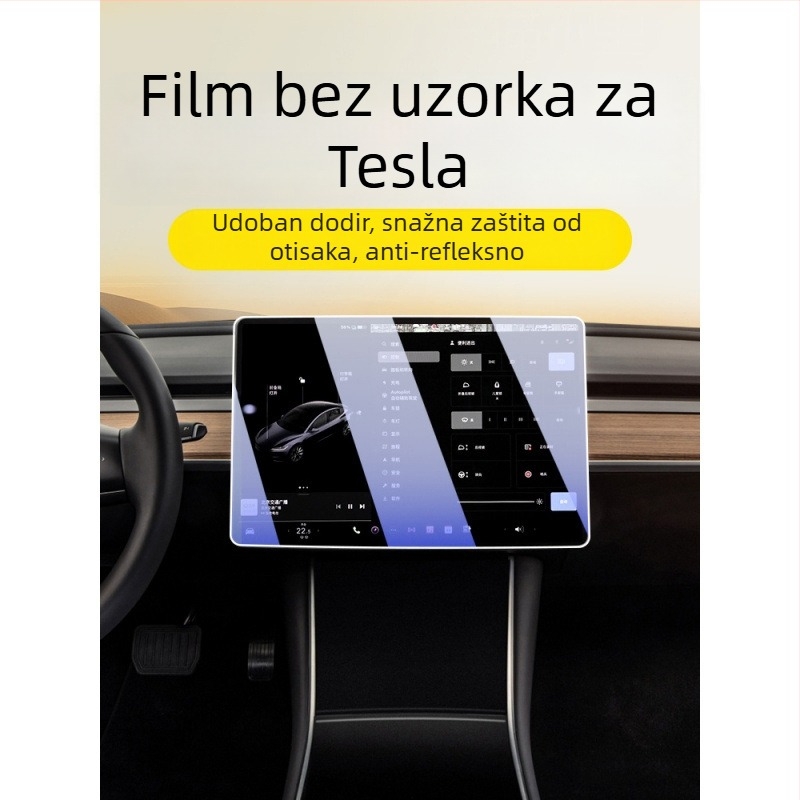 Tesla Model 3/Y središnji zaslon – zaštitni kaljeni staklo za navigacijski zaslon