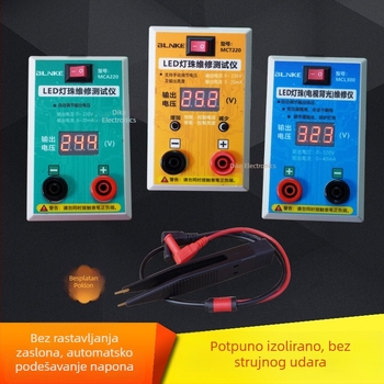 BLNK MCT220 Digitalni instrument za mjerenje napona za testiranje LED pozadinskog osvjetljenja LCD televizora, popravak LED dioda, potpuno izoliran i automatsko podešavanje napona