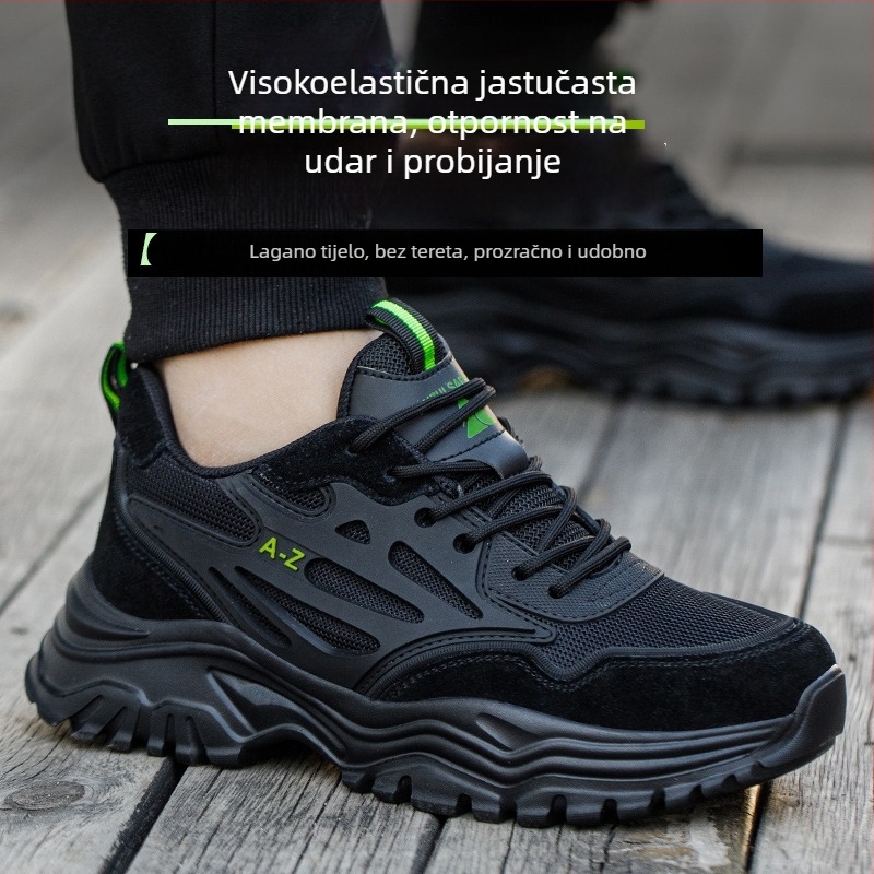 Električarska sigurnosna obuća | otporna na udarce i proboj; mrežasti gornji dio, nizak profil, konstrukcija visoke gustoće
