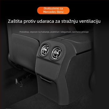 Automobilska dodatna oprema za Mercedes-Benz C-Class (2022–2025) – Baochiyou zaštitna naljepnica za stražnje otvore za ventilaciju i središnju konzolu, model tn-5222, šifra proizvoda tn-822, mogućnost tiskanja logotipa