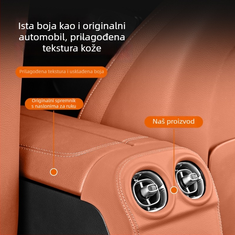Automobilska dodatna oprema za Mercedes-Benz C-Class (2022–2025) – Baochiyou zaštitna naljepnica za stražnje otvore za ventilaciju i središnju konzolu, model tn-5222, šifra proizvoda tn-822, mogućnost tiskanja logotipa