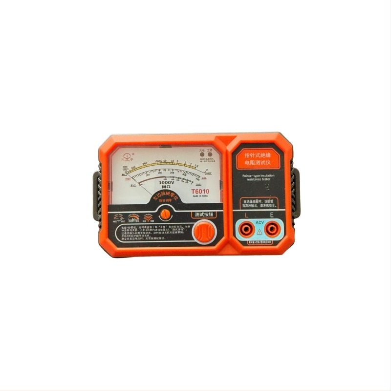 Analogni megohmmetar T6010 – mjeri do 1000 V, izolacijski otpor 2000 MΩ, napajanje baterijom 18650, AC 500 V