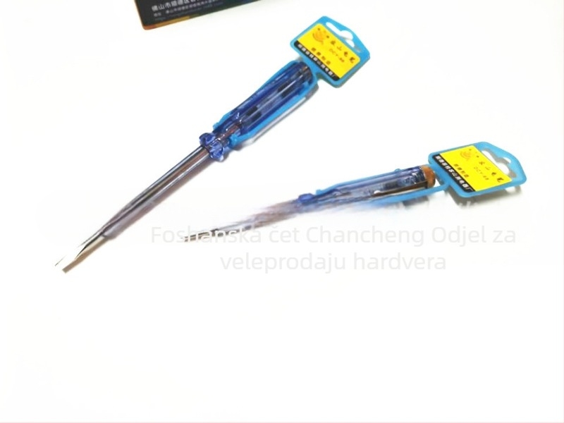 Električni tester napona u obliku olovke s neonskim indikatorom, Rongshan, za električne testove, modeli DCY-68 i DCY-98